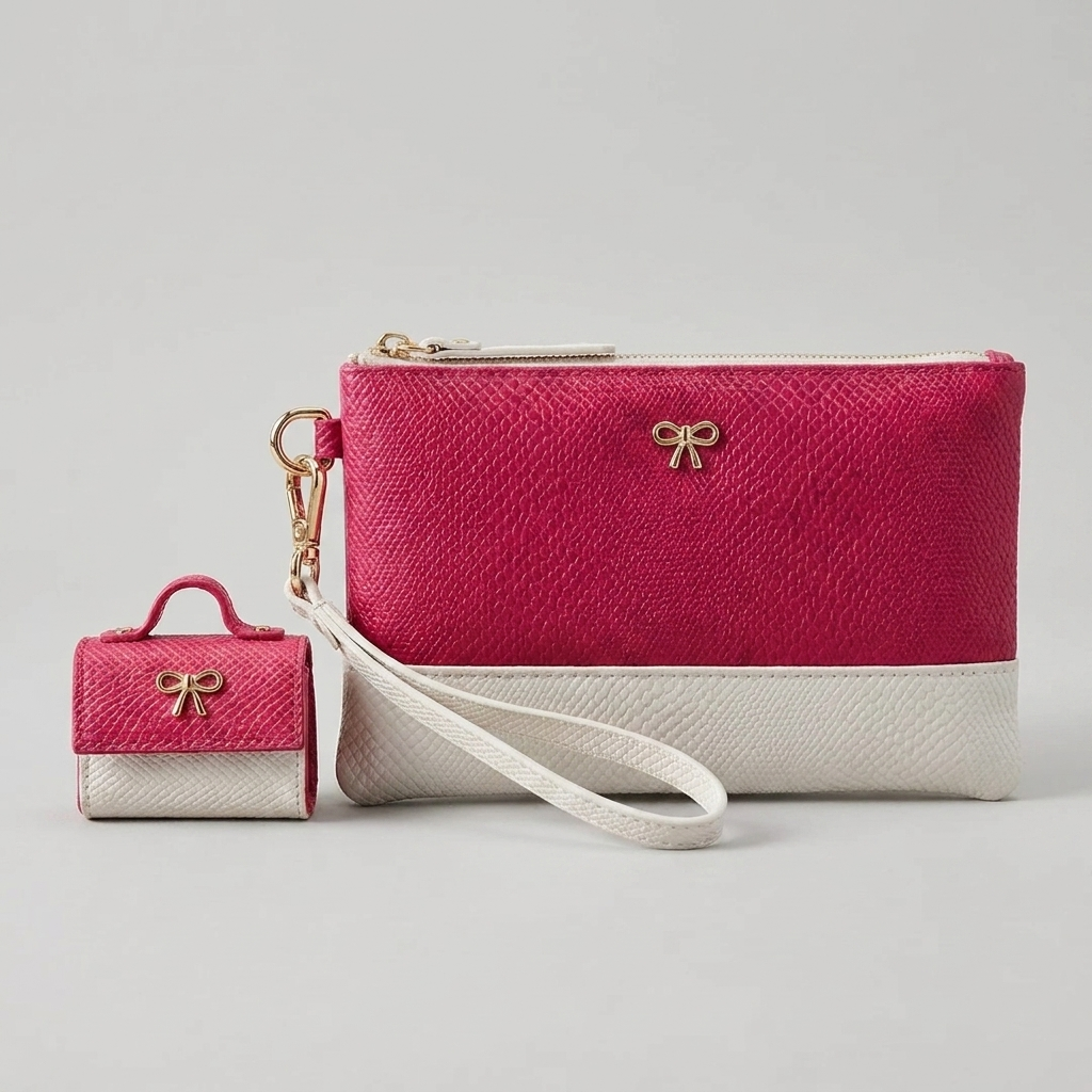 JUEGO BILLETERA CUERINA